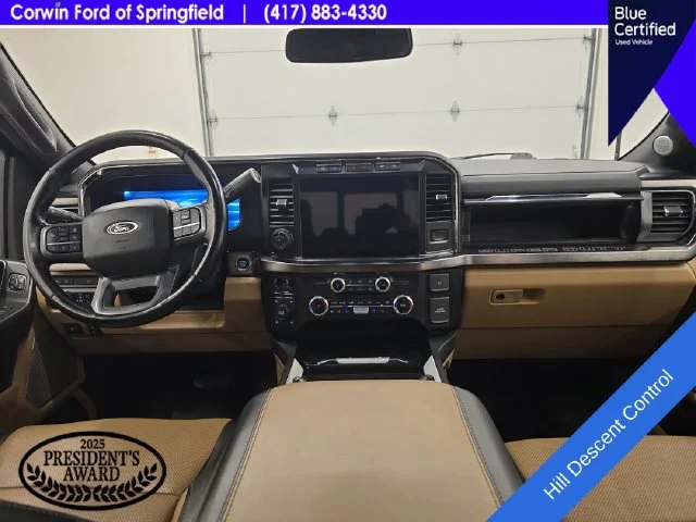 Used 2024 Blue Metallic Ford Lariat image 16