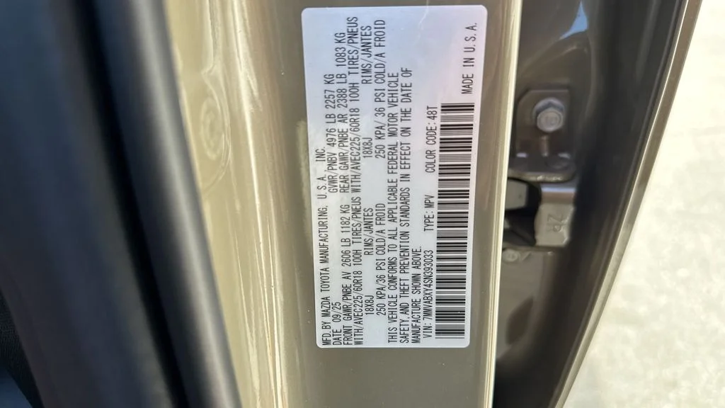 New 2025 Sand Metallic Mazda 2.5 Turbo Meridian Edition AWD image 60