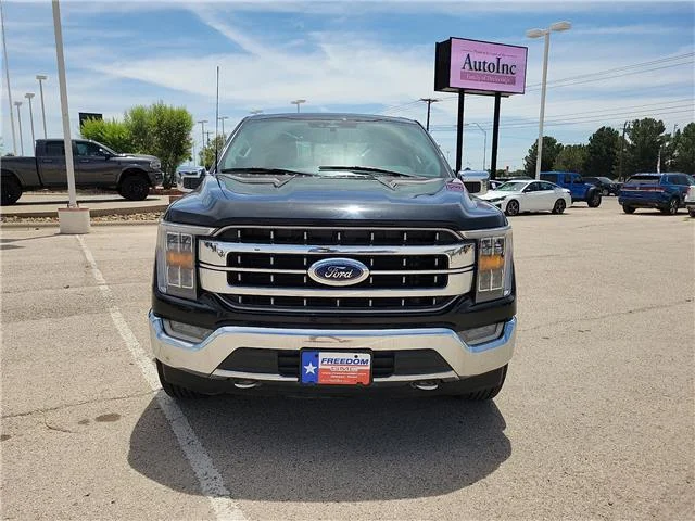 Used 2023 Agate Black Metallic Ford Lariat 4x4 SuperCrew Cab 6.5 ft. box 157 in. WB image 7