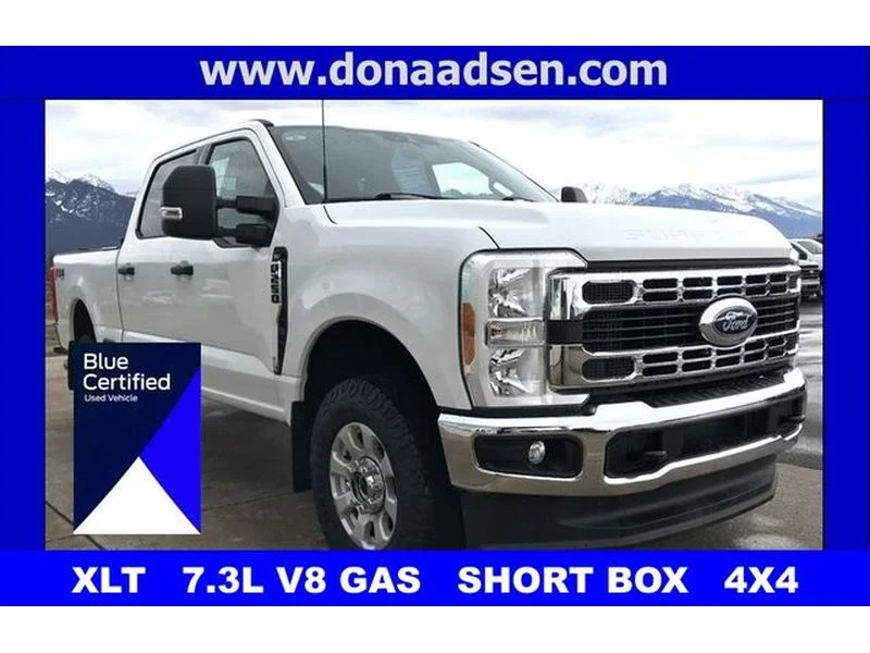 Certified Used 2023 Oxford White Ford XLT image 1