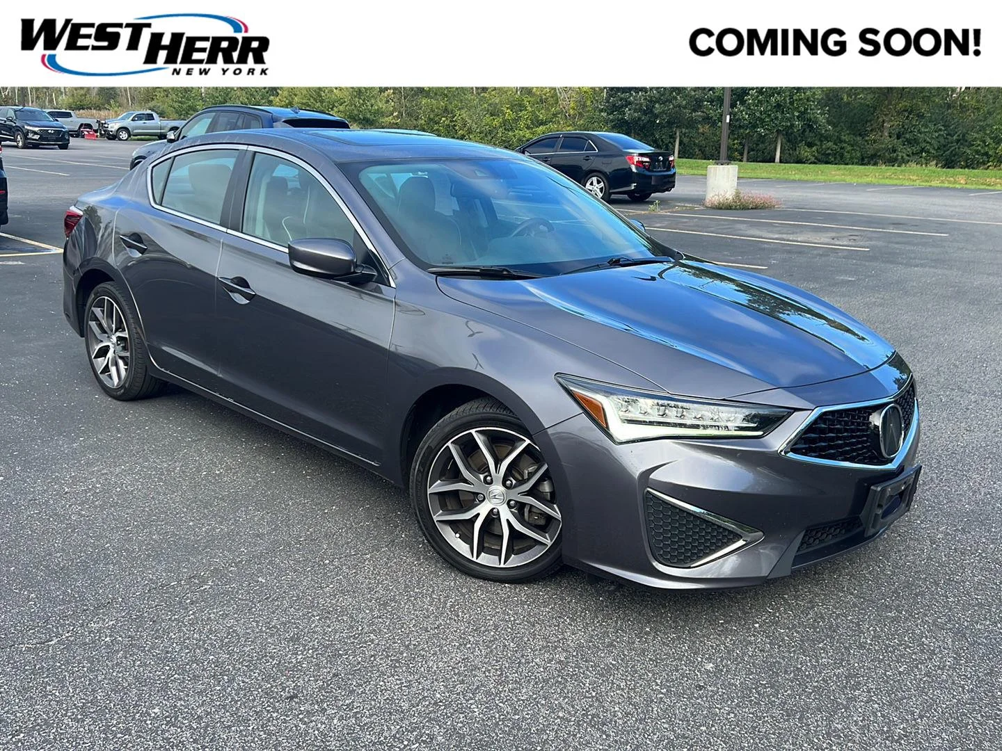 Used 2019 Modern Steel Metallic Acura w/Premium Pkg image 1