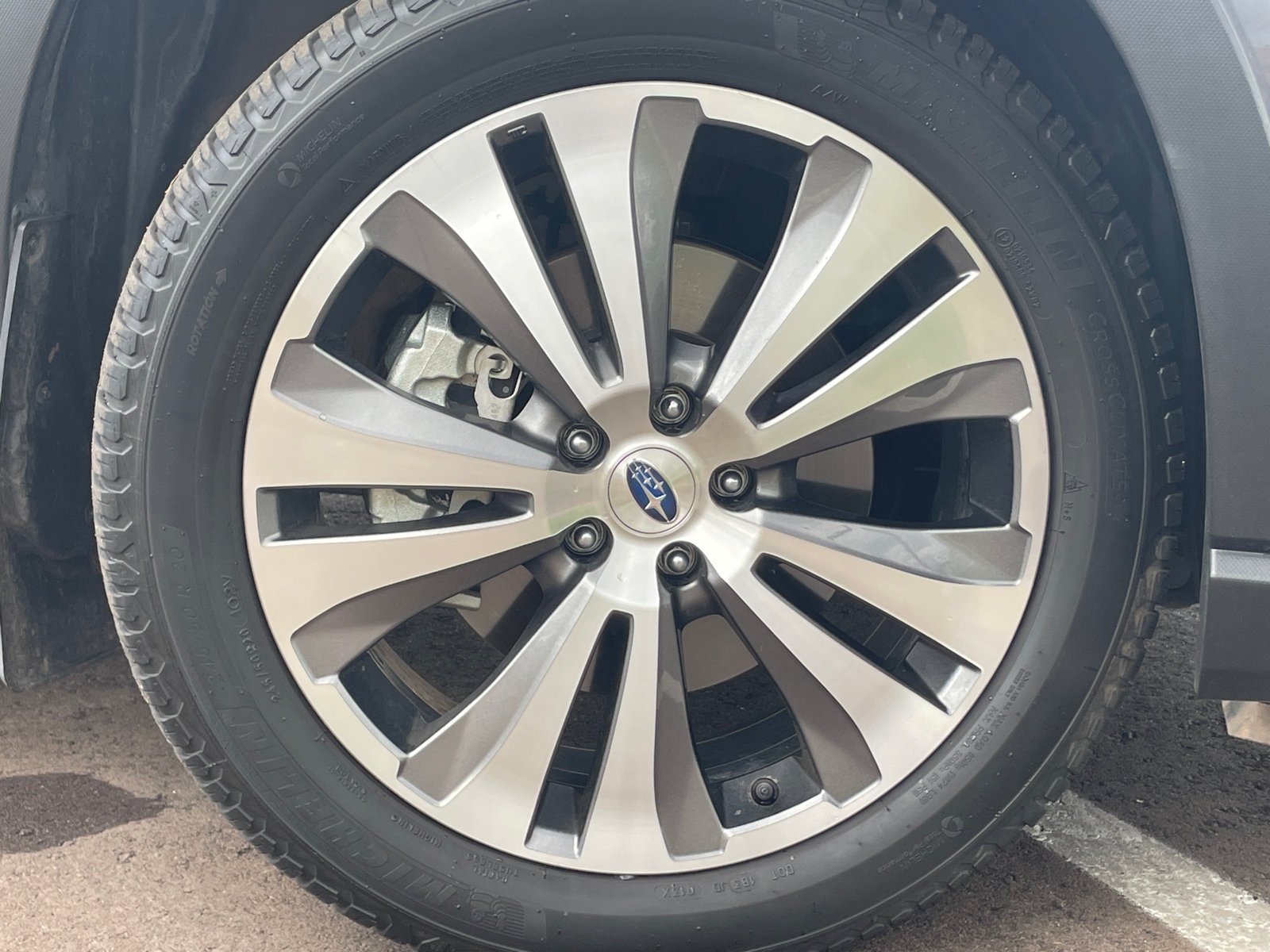 Used 2022 Magnetite Gray Metallic Subaru Touring image 8