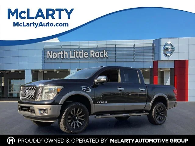 Used 2017 Black Nissan Platinum Reserve image 1