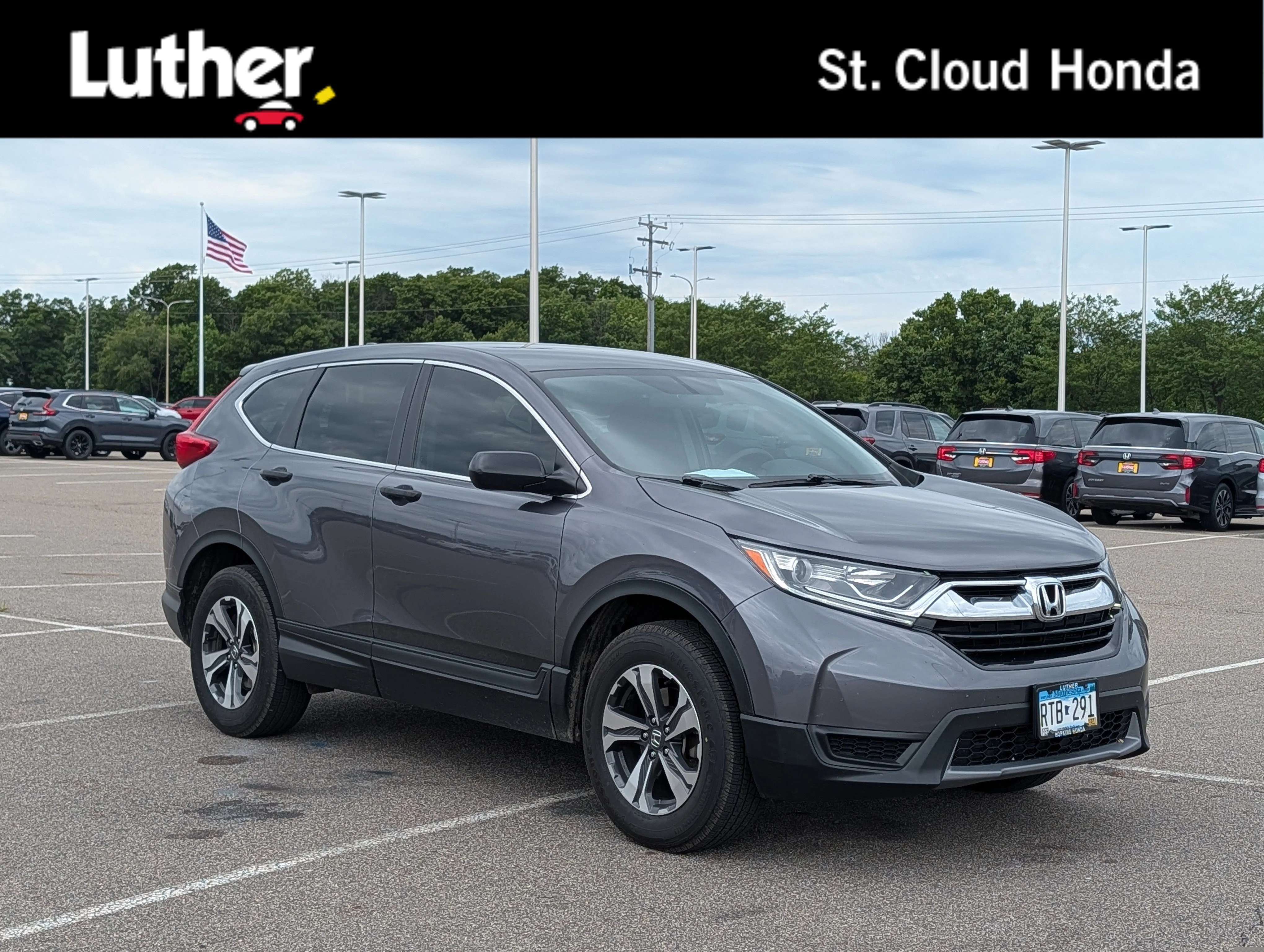 Used 2019 Modern Steel Metallic Honda LX image 1