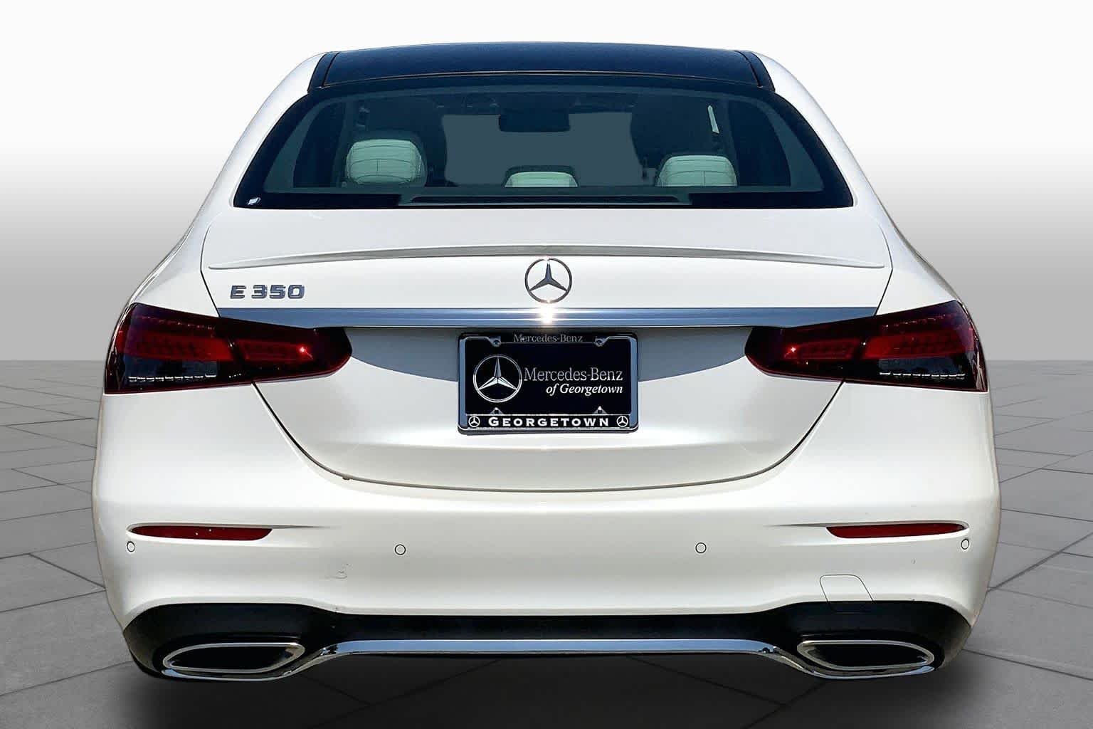 Certified Used 2022 MANUFAKTUR Diamond White Mercedes-Benz E 350 image 5
