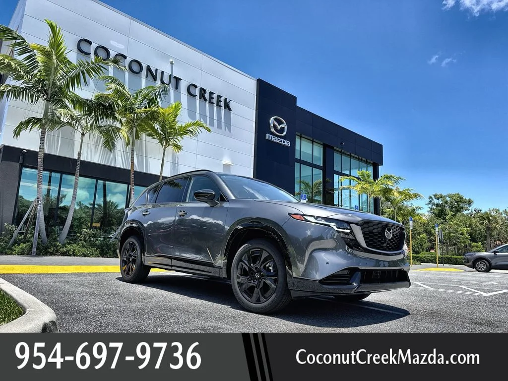 New 2026 Machine Gray Metallic Mazda 2.5 S Premium Plus AWD image 1