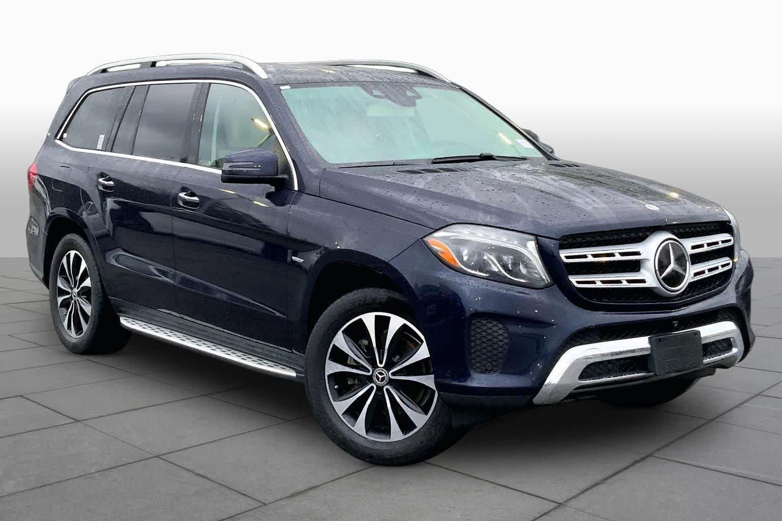 Used 2019 Lunar Blue Metallic Mercedes-Benz GLS 450 image 3