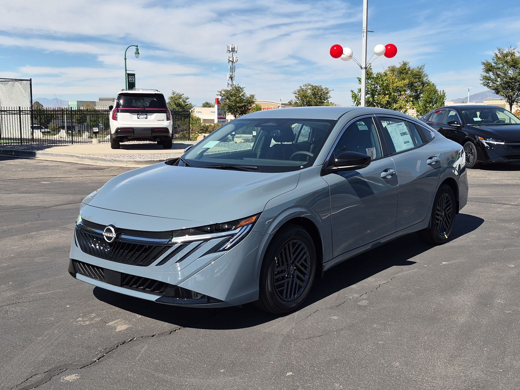 New 2027 Atlantic Gray Metallic Nissan SV image 8