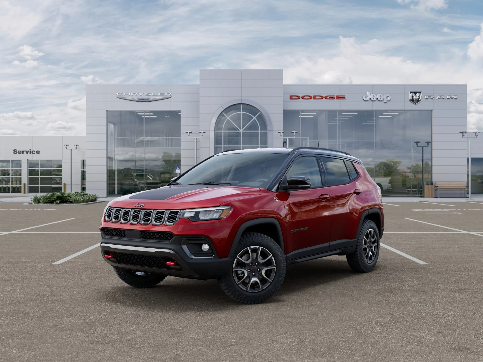 New 2026 Red Jeep Trailhawk image 27