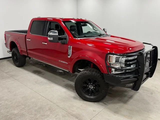 Used 2022 Red Ford Platinum Tremor image 39