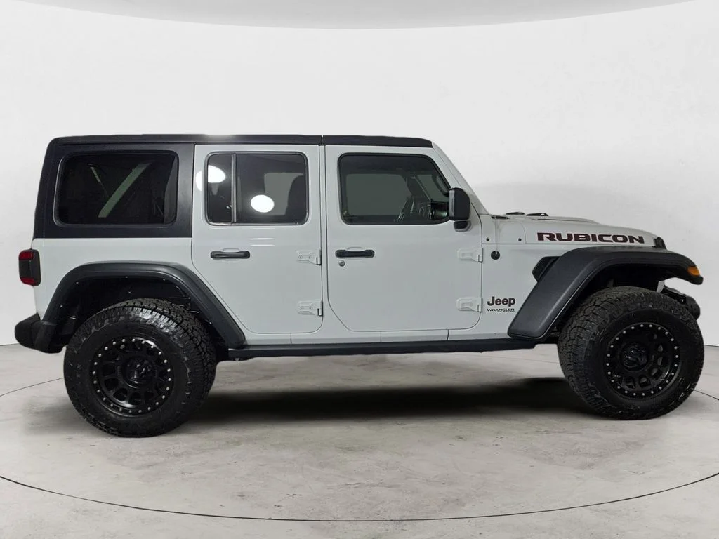 Used 2021 White Jeep Unlimited Rubicon image 6