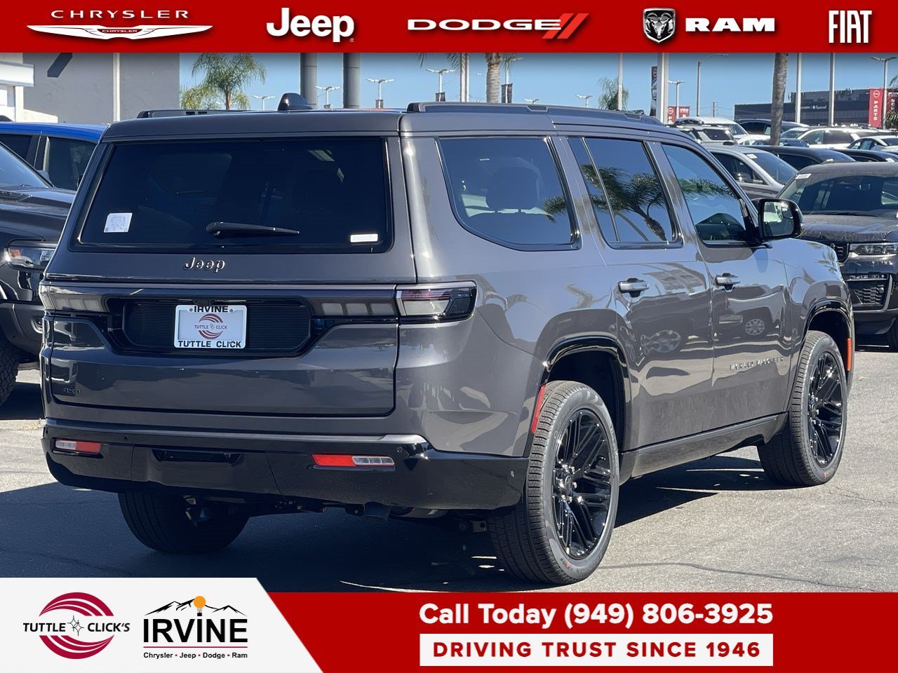 New 2026 Baltic-Gray Metallic Clear-Coat Exterior Paint Jeep Limited Reserve image 6