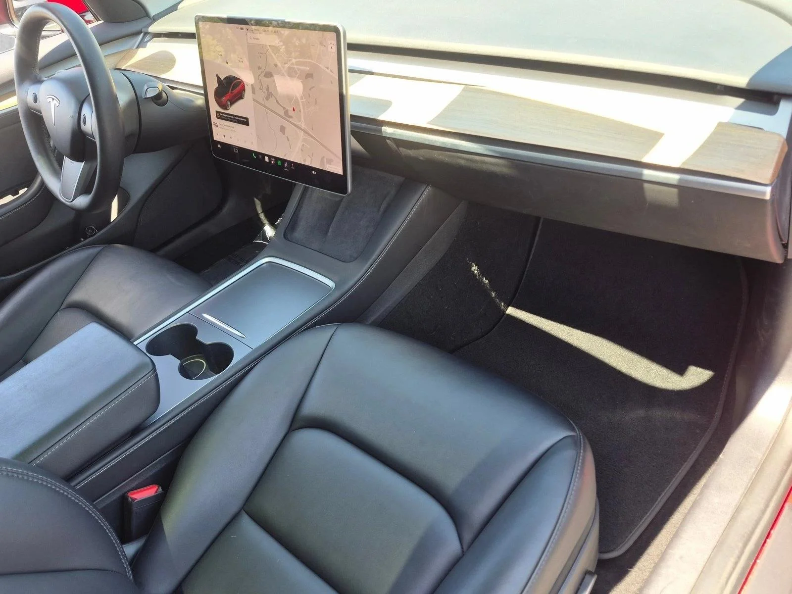 Used 2022 Red Multi-Coat Tesla Long Range image 20