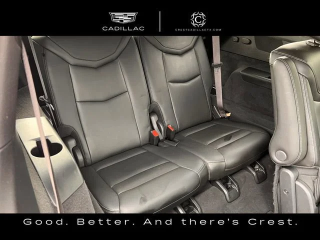 Used 2024 Crystal White Tricoat CADILLAC Premium Luxury image 32