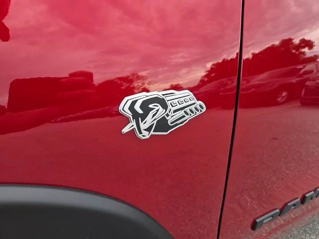 New 2026 Molten Red Pearl-Coat Exterior Paint RAM Rebel image 4