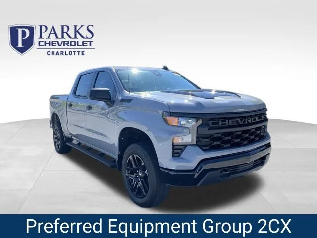 Certified Used 2025 Gray Chevrolet Custom Trail Boss image 1
