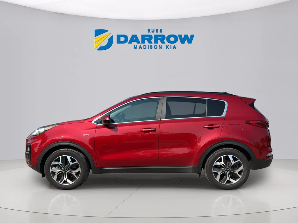 Used 2022 Hyper Red Kia EX image 2