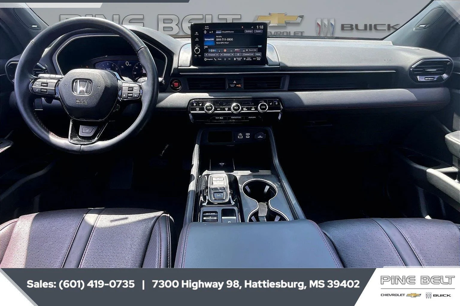Used 2025 Platinum White Pearl Honda Black Edition image 13