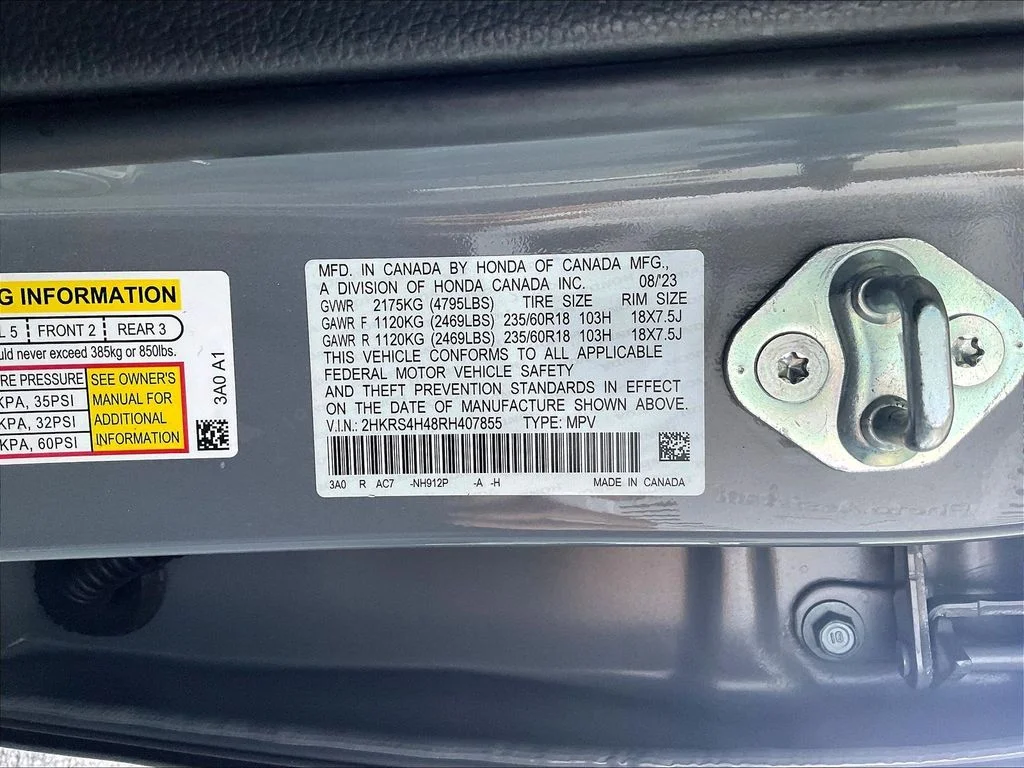Used 2024 Lunar Silver Metallic Honda EX image 22