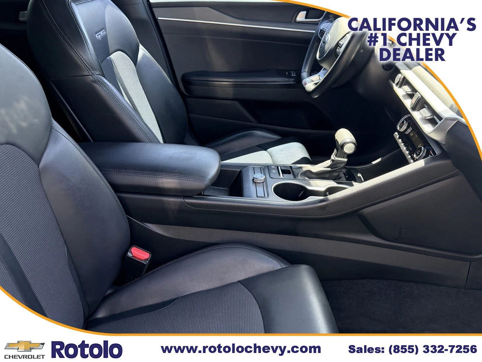 Used 2021 Ebony Black Kia GT-Line image 8