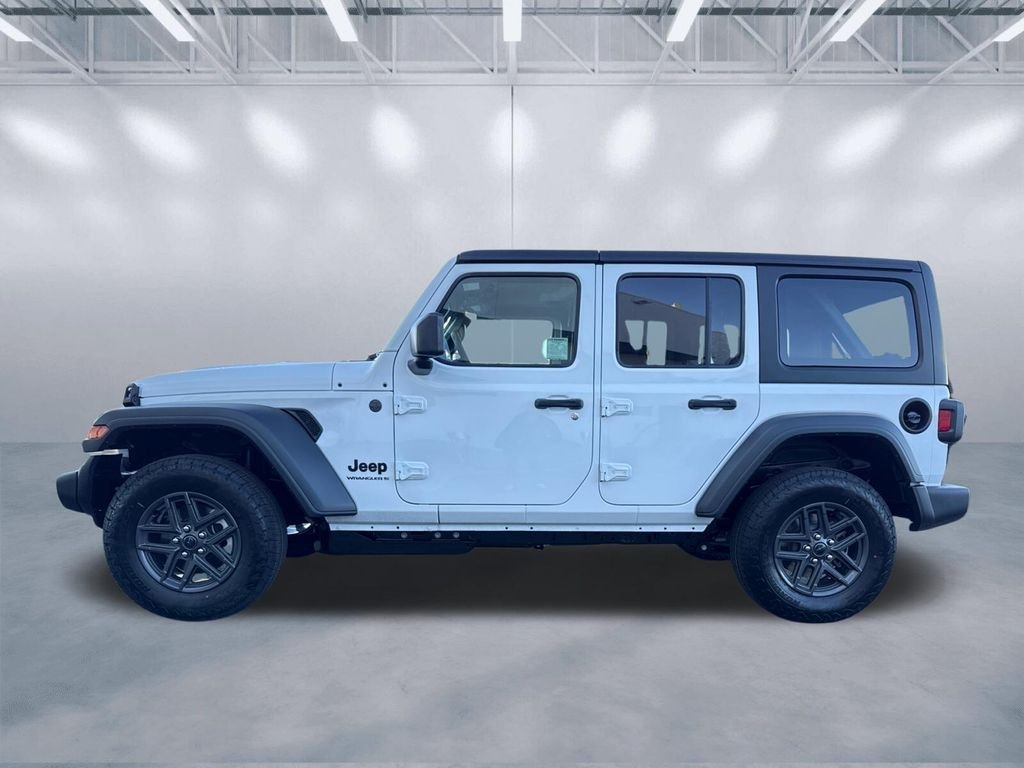 New 2026 Bright White Clear-Coat Exterior Paint Jeep Sport S image 5