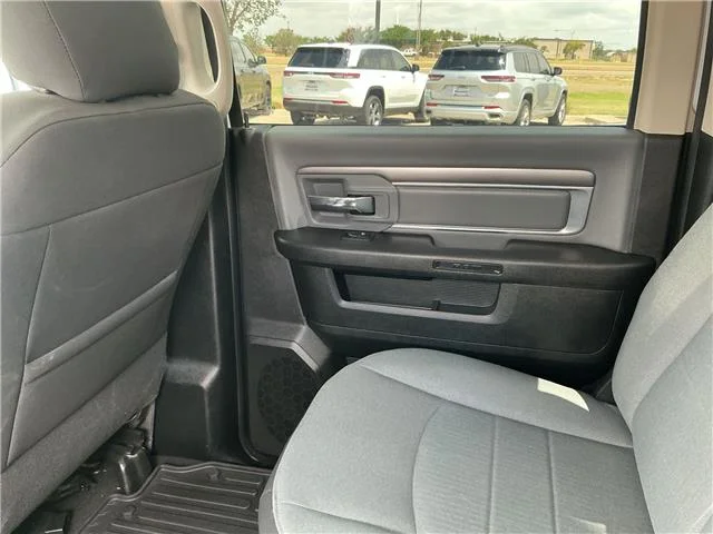 Used 2023 Bright White Clearcoat RAM SLT 4x4 Crew Cab 5.6 ft. box 140 in. WB image 11