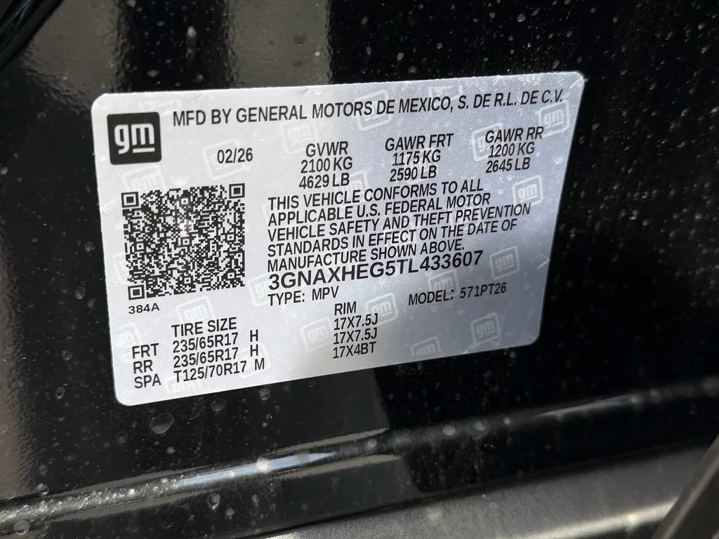 New 2026 Mosaic Black Metallic Chevrolet LT image 18