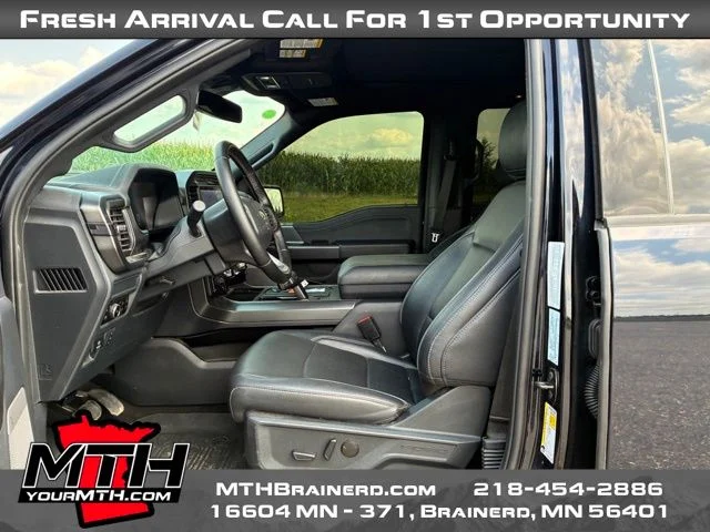Certified Used 2025 Blue Ford Lariat image 9