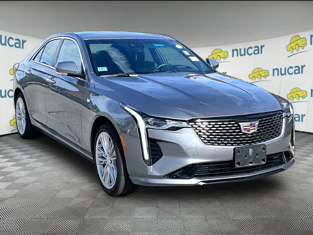 Used 2022 Gray Cadillac Premium Luxury image 1