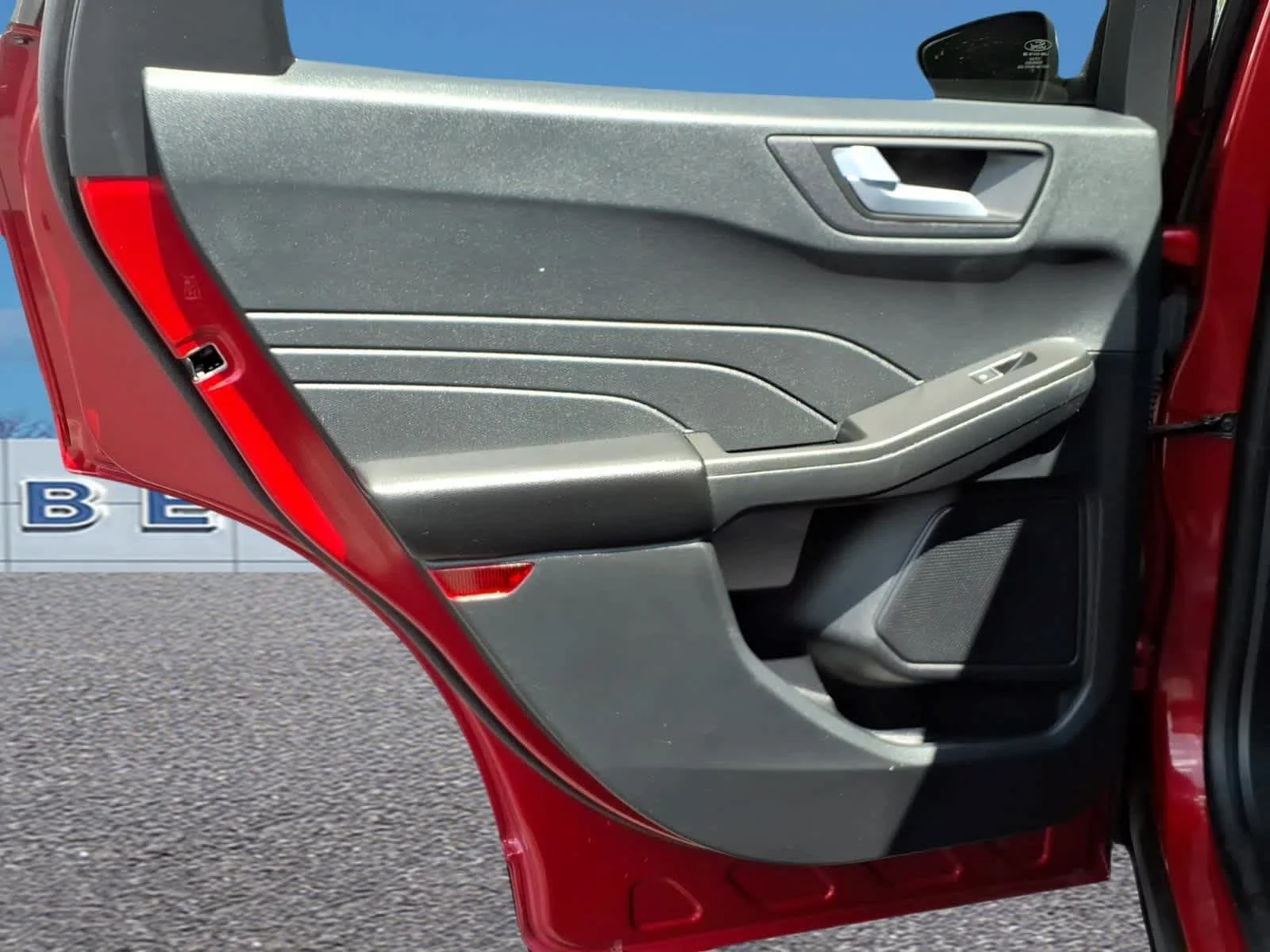 Used 2022 Rapid Red Metallic Tinted Clearcoat Ford SEL image 27