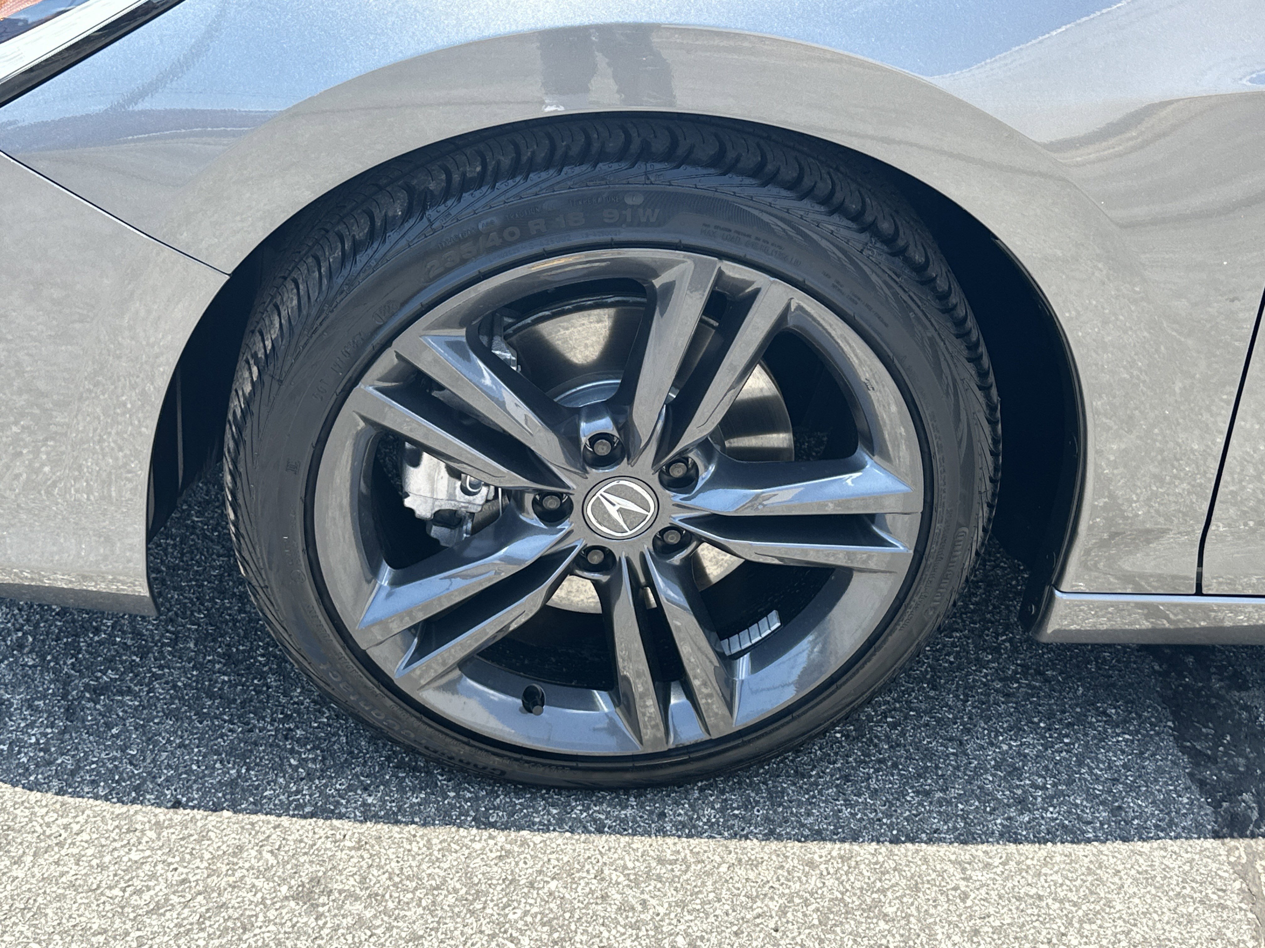 Used 2025 Liquid Carbon Metallic Acura w/A-Spec Package image 11