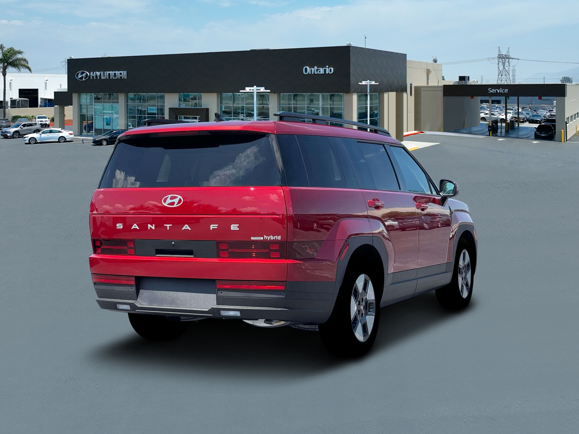 New 2026 Red Hyundai SEL image 7