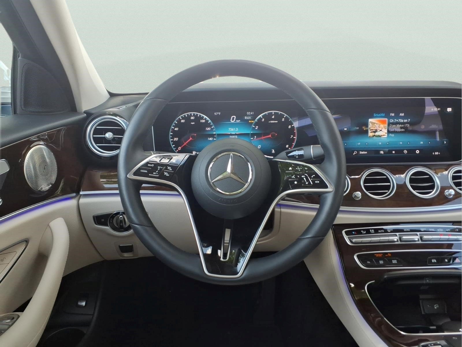 Certified Used 2023 MANUFAKTUR Diamond White Mercedes-Benz E 350 4MATIC® Sedan image 14
