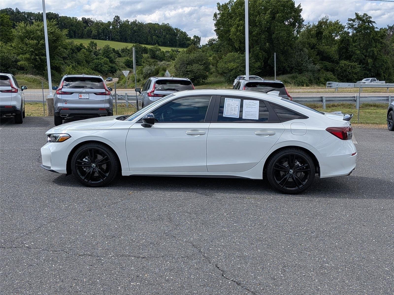 Used 2026 Platinum White Pearl Honda SI image 8