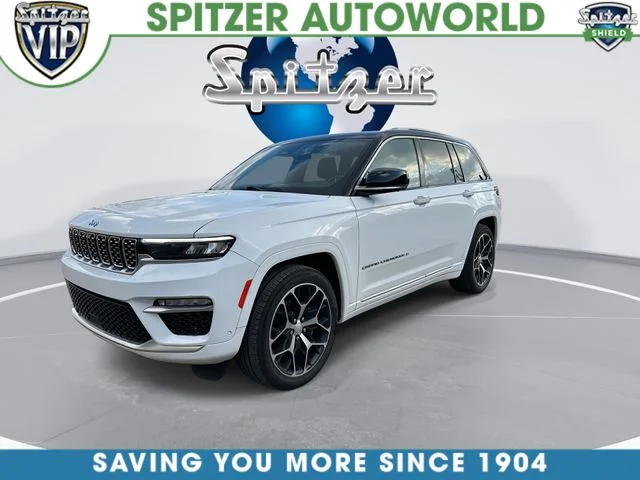 Used 2023 White Jeep Summit Reserve image 3