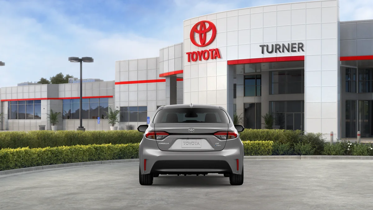 New 2026 Classic Silver Metallic Toyota Hybrid LE image 40