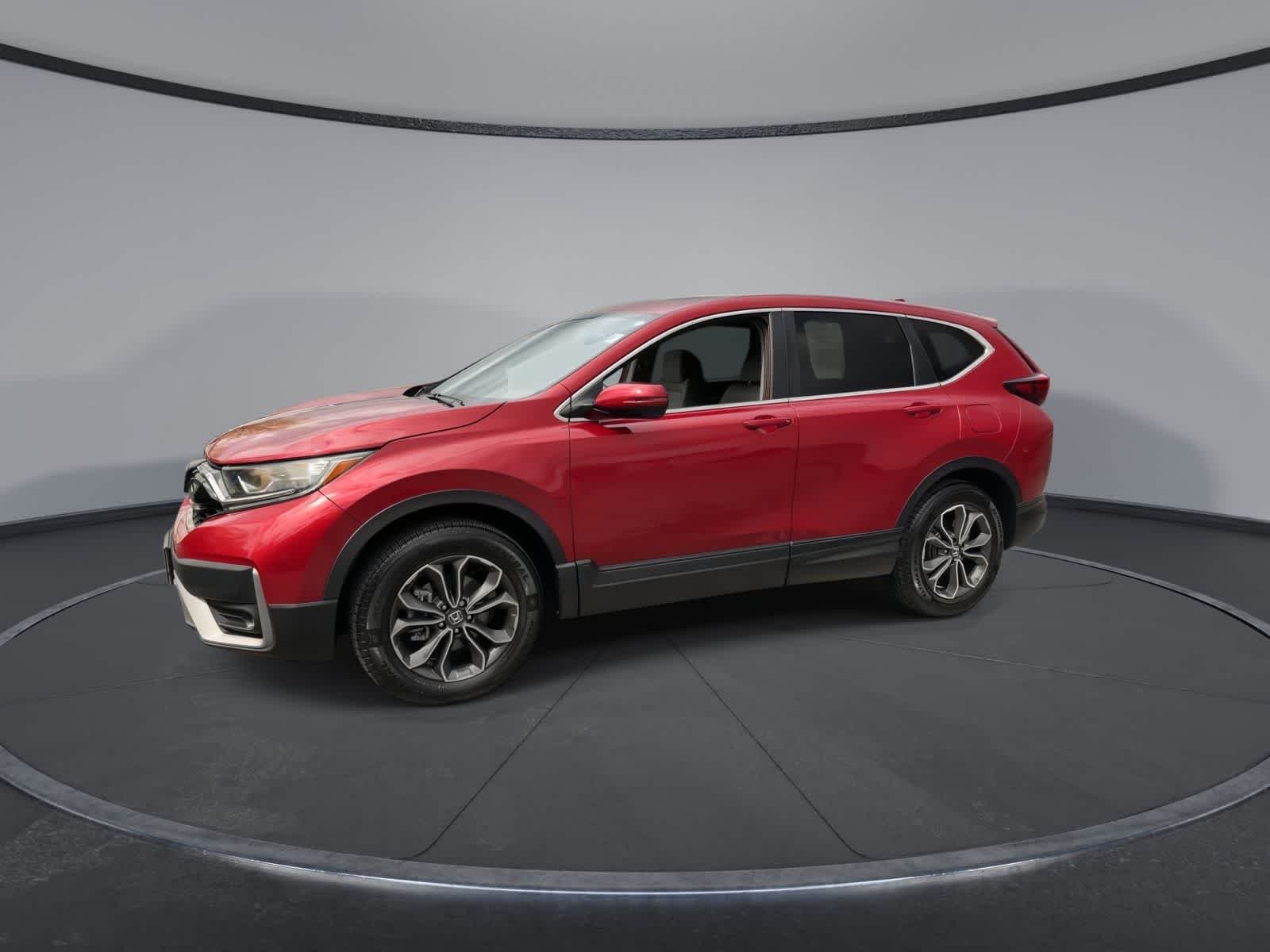 Used 2020 Radiant Red Metallic Honda EX image 4