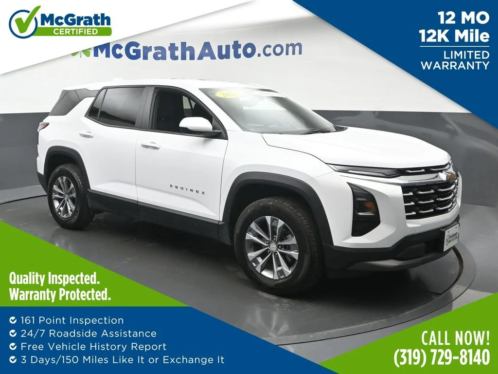 Used 2025 White Chevrolet LT image 1