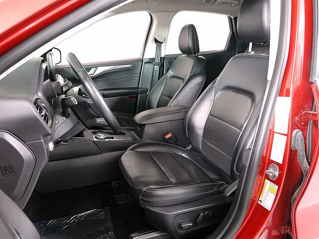 Used 2021 Red Ford Titanium image 11