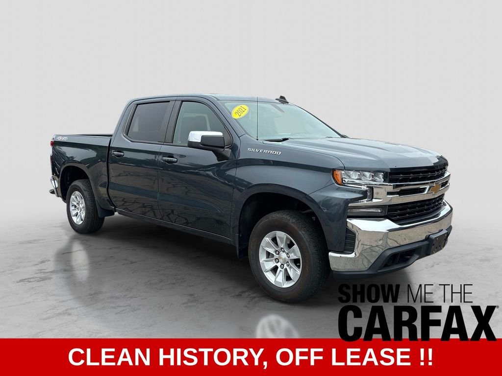 Used 2021 Gray Chevrolet LT image 3