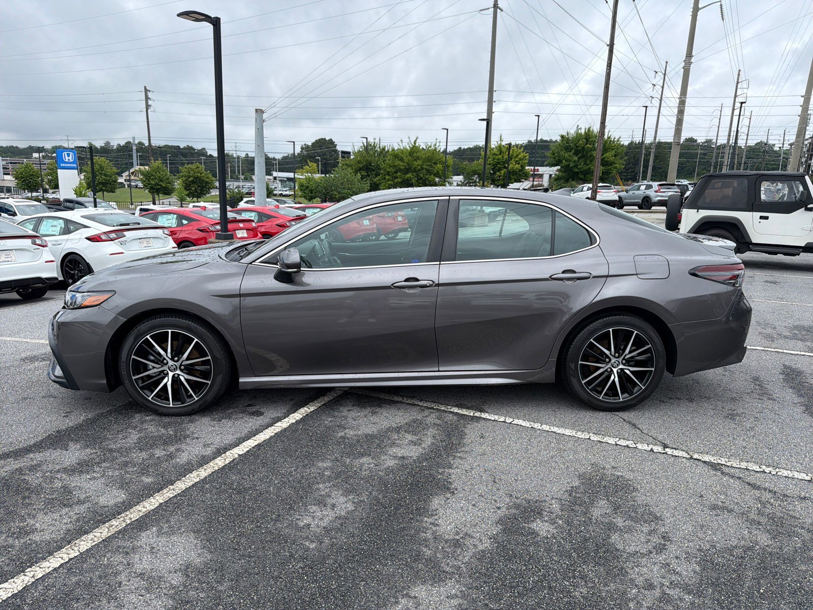 Used 2023 Predawn Gray Mica Toyota SE Nightshade image 6