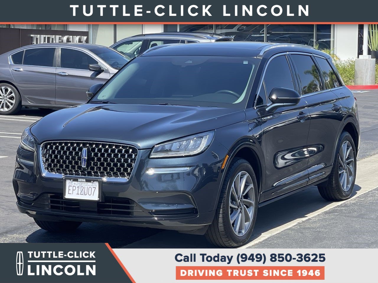 Certified Used 2022 Flight Blue Lincoln Grand Touring image 3