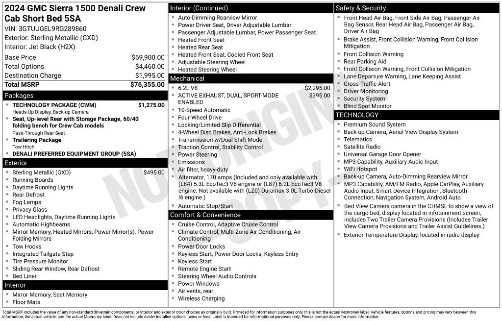 2024 GMC Sierra 1500 Denali Denali - Photo 37