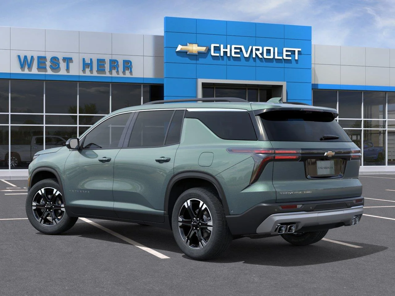 New 2027 Trillium Green Metallic Chevrolet LT image 3