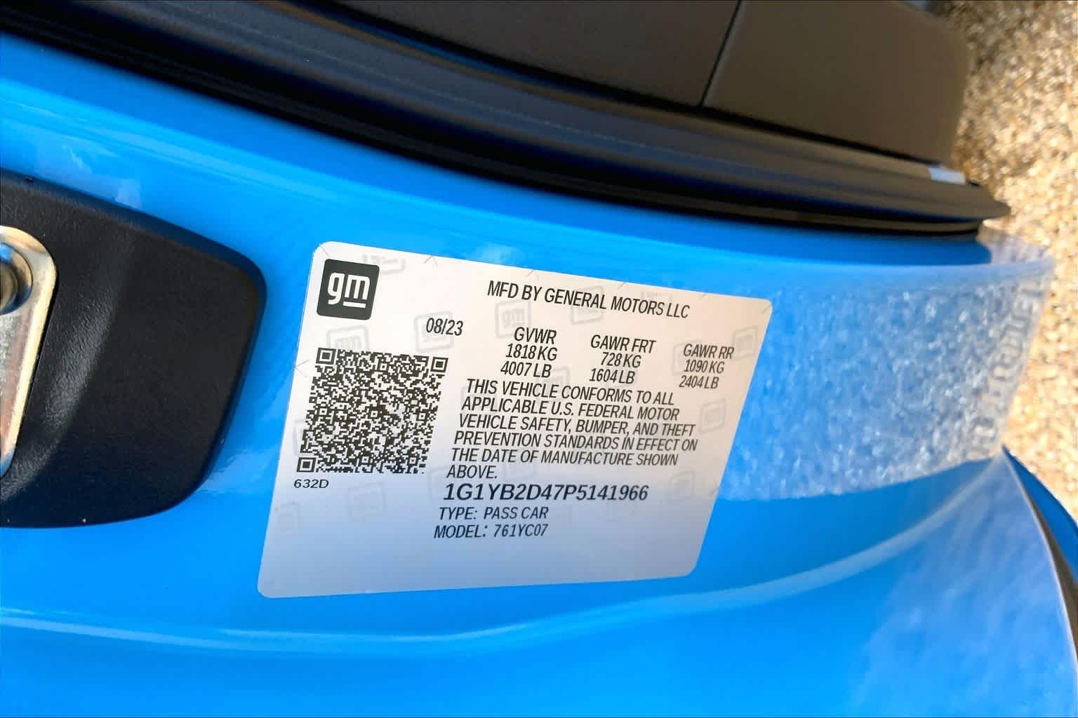 Used 2023 Rapid Blue Chevrolet 2LT image 34