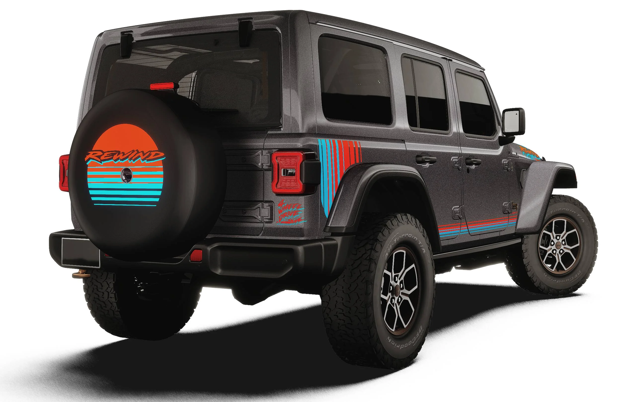 New 2027 Granite Crystal Metallic Clear-Coat Paint Jeep  image 2