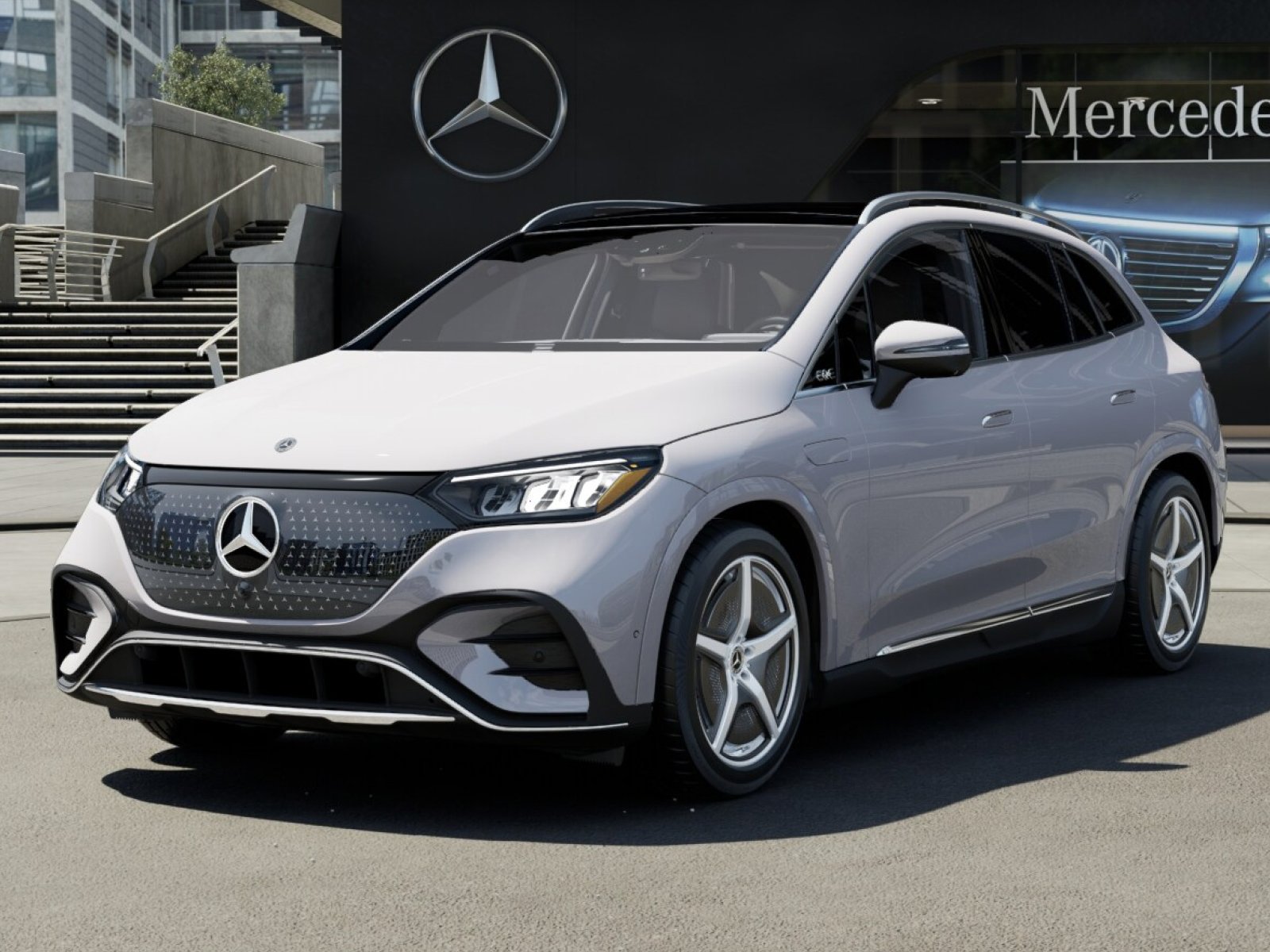 New 2026 MANUFAKTUR Alpine Grey Mercedes-Benz EQE 320 image 1