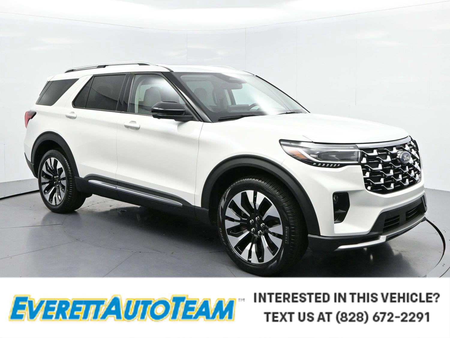 White 2026 Ford Explorer SUV / Crossover All-Wheel Drive 