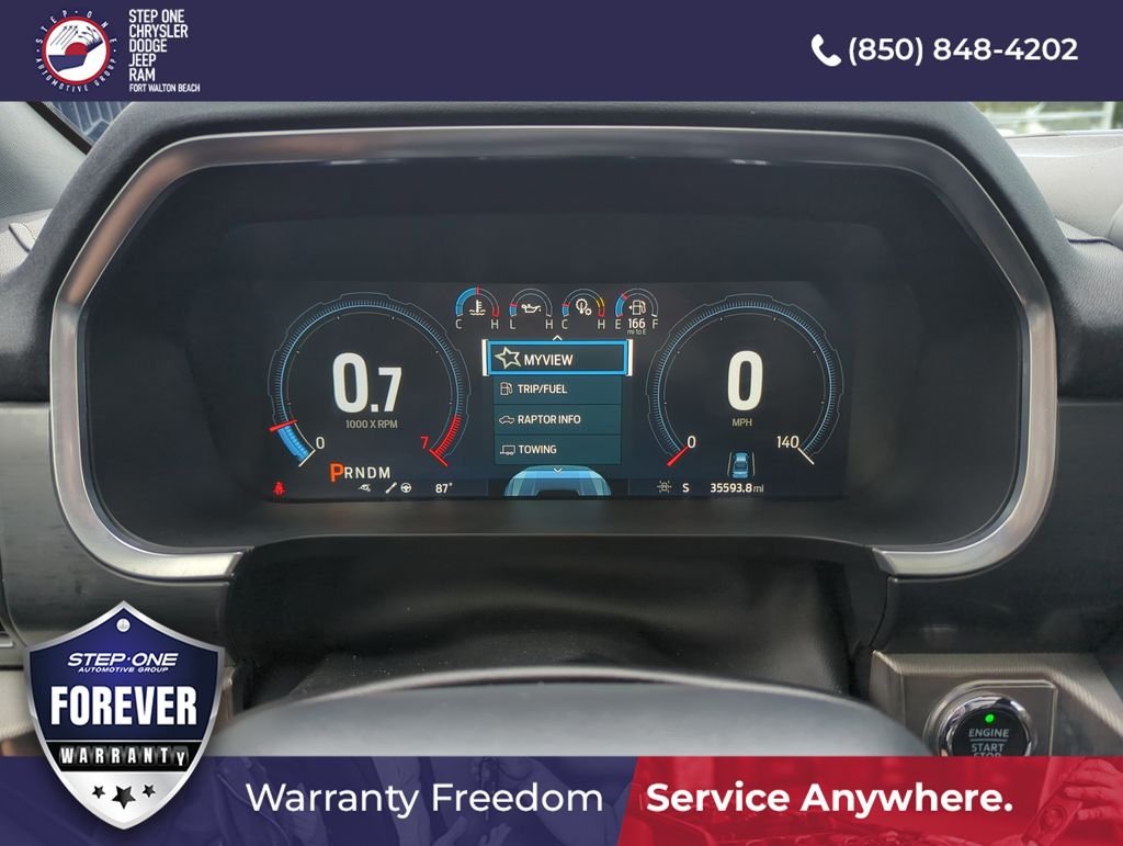 Used 2023 Blue Ford Raptor image 37