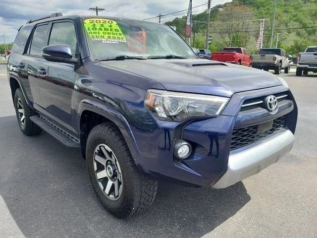 Used 2020 Blue Toyota TRD Off-Road Premium image 3